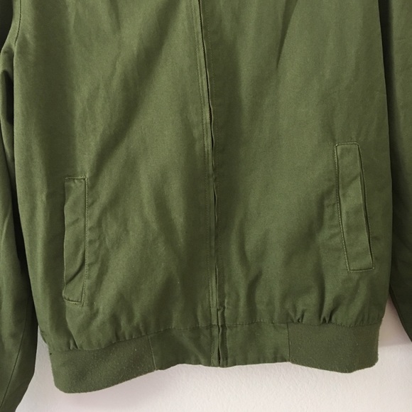Olive bomber jacket - Picture 5 of 6